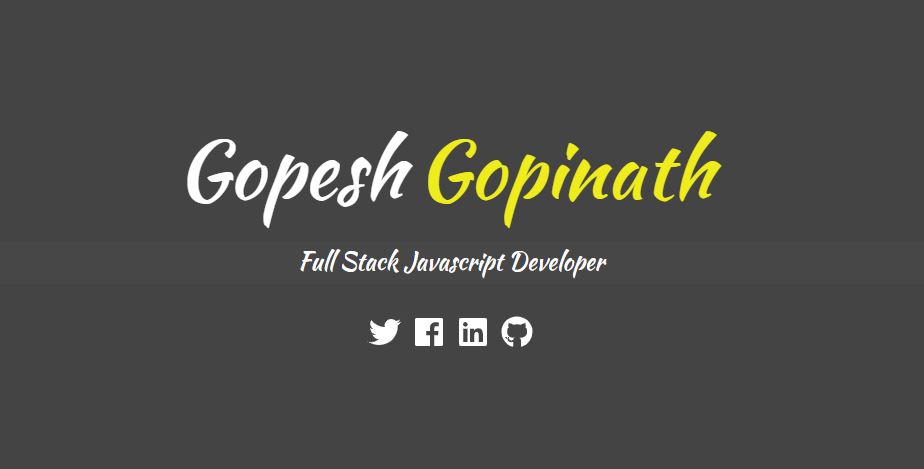 gopeshgopinath.com